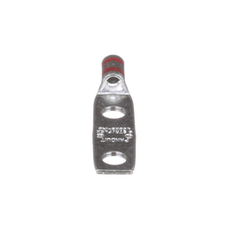 CuLugF,2Hole,#8AWG,1/4,1PKG50