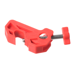 PSL-MCBNT-V Circuit Breaker Lockout no tool, Nylon, Red, 0.4"x1.9", PK5