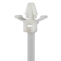 Pan-Ty® PLWP2S-D Wing Push Mount Cable Tie, PA6.6, 7.8"L, 50lb, PK500