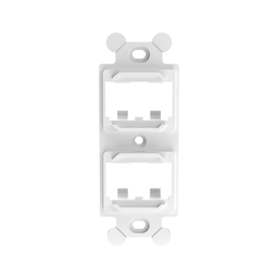 Mini Com Duplex adapter, 4 port, White