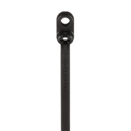 Dome-Top® BC2S-S10-D0 Locking Clamp Barb Tie, Black, UV PA6.6, M5, 8.5"L, 50lb