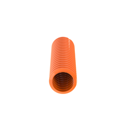 Corr. Loom Tubing Slit, .5" (12.7mm) X 100', Orange,PK1