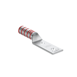Pan-Lug™ LCCX300-12-6 Comp. Lug, Flex, 300, Tin Plt Copper, Strt, Two 1/2" Stud