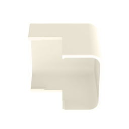 Surface Raceway, LDPH10 Power Rated Outside Corner, Off White