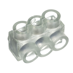 Pan-Lug™ PCSB2/0-3S-6Y Multi-Tap Mech Con, Single Sided, Tin Plt Al, PK6