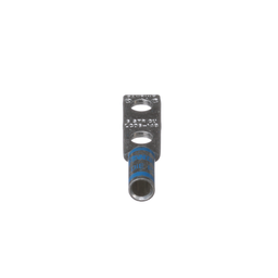 Pan-Lug™ LCD6-14B-L Comp. Lug, 6, Tin Plt Copper, Two 0.25" Stud, PK50