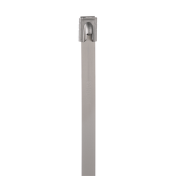 Pan-Steel® MLT6H-LP316 Cable Tie, SS 316, Heavy, 6" Dia., PK50