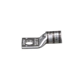 Pan-Lug™ LCB2/0-38-X Comp. Lug, 2/0, Long, Tin Plt Copper, Strt, One 3/8" Stud