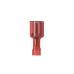 Pan-Term® DNF18-250FIB-C Disconnect, Red, Nylon, 18-22 AWG, 0.250 x 0.032" Tab