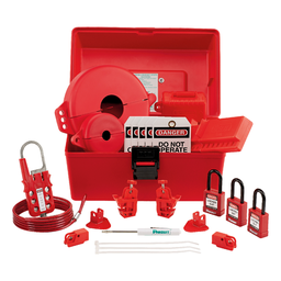 PSL-KT-MROA Lockout Kit, MRO, Red, PK1