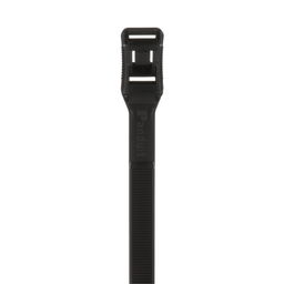 Hyper-V™ HV9100-C0 Hyper-V Cable Tie, Black, UV PA6.6, 14.4"L, 160lb, PK100
