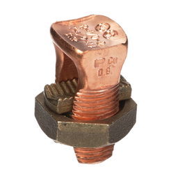 Pan-Lug™ SBC1/0-L Mech Con-Split Bolt, 1/0, Copper, PK50