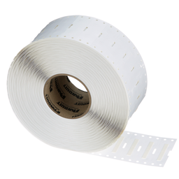 H050X025H1T-B Heatshrink, PO, White, Mil Grade, 10000 Lbls, TT, 0.25"x0.5"