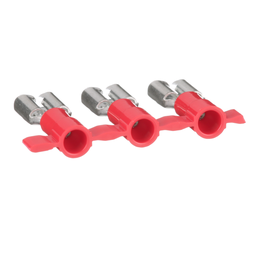 Reel Smart™ DV18-250B-3K Disconnect, Red, Vinyl, 18-22 AWG, 0.250 x 0.032" Tab