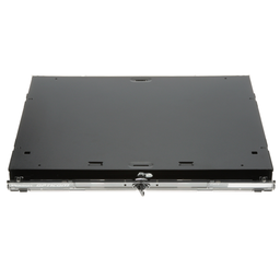 Opticom® Rack Mount Enclosure, Black, 1 RU, 3 FAP/Cassette Slots
