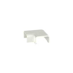 Surface Raceway, LD10 Right Angle Fitting, Low Voltage, Off White