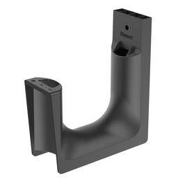 StrongHold™ JP4W-X20 J-Hook System, Black, PA 6.6/Metal, Wall Mount, 4", PK10