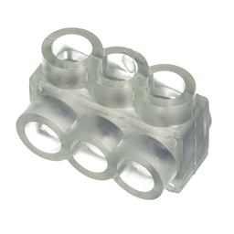 Pan-Lug™ PCSB2/0-3S-6Y Multi-Tap Mech Con, Single Sided, Tin Plt Al, PK6