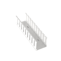 Panduct® NE2X2WH6-A Wide Slot Duct, White, Adh., Hal-Free PPO, 2.08"x2.14", PK6