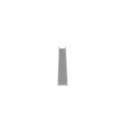 GE128-C Grommet Edging, Natural, PA 6.6, 0.128" Max Panel, PK100