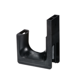 StrongHold™ JP2W-L20 J-Hook Cable System, Black, PA 6.6, Wall Mount, 2", PK50