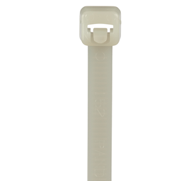 Pan-Ty® PRT4S-C Releasable Cable Tie, PA6.6, 14.5"L, 50lb, PK100