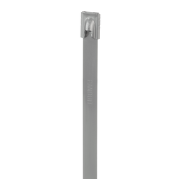 Pan-Steel® MLT12H-Q Cable Tie, SS 304, Heavy, 12" Dia., PK25