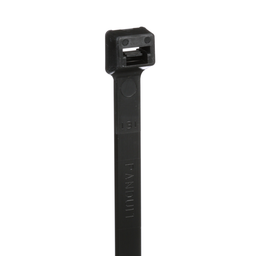 Pan-Ty® PLT3H-TL30 Cable Tie, Black, High Heat PA6.6, 11.4"L, 120lb, PK250
