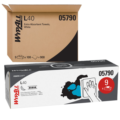 Wypall® Power Clean L40 Extra Absorbent Towels