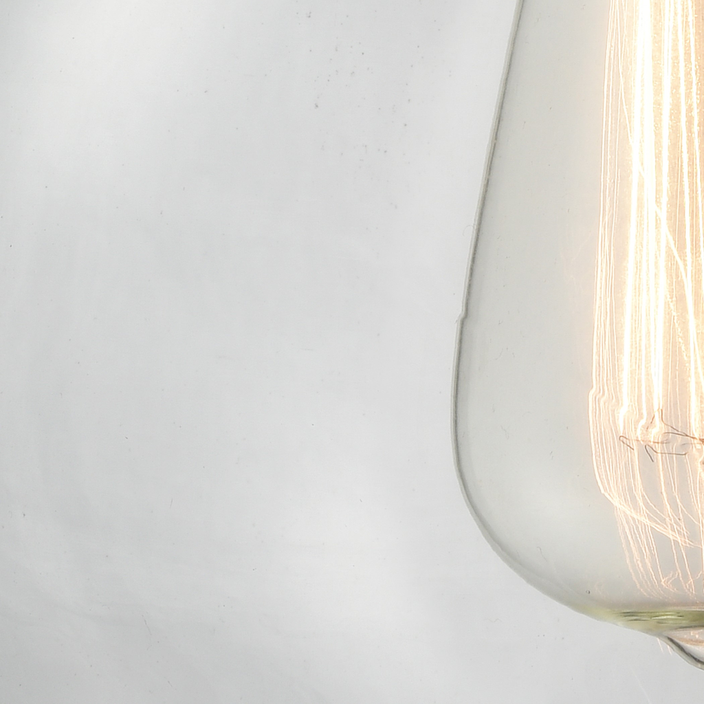 Product image for INNOVLTG 201S-BK-G202-8 1LT STEM MT BLACK PENDANT WITH CLEAR 8IN GLOBE