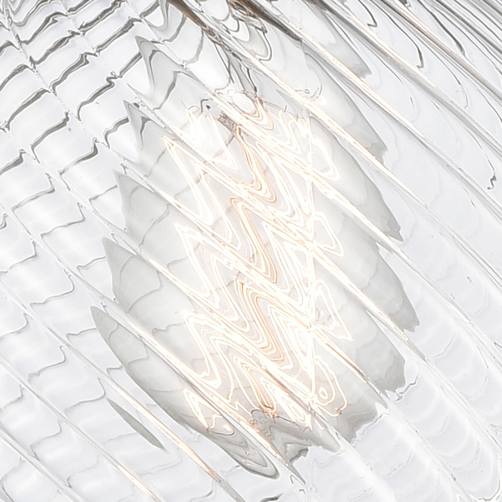 Product image for INNOVLTG 516-1S-SN-G1214-6 ATHENS TWISTED SWIRL - 1 LIGHT 6 IN STEM HUNG MINI PENDANT - INCANDESCENT BULB - BRUSHED SATIN NICKEL FINISH - CLEAR TWISTED SWIRL SHADE