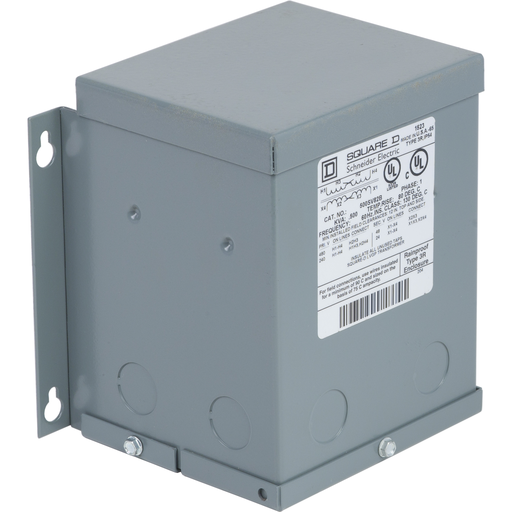 Product image for Square D 500SV82B 0.5 kVa 240 x 480 VAC Primary 24/48 VAC Secondary Dry Type Buck and Boost Transformer