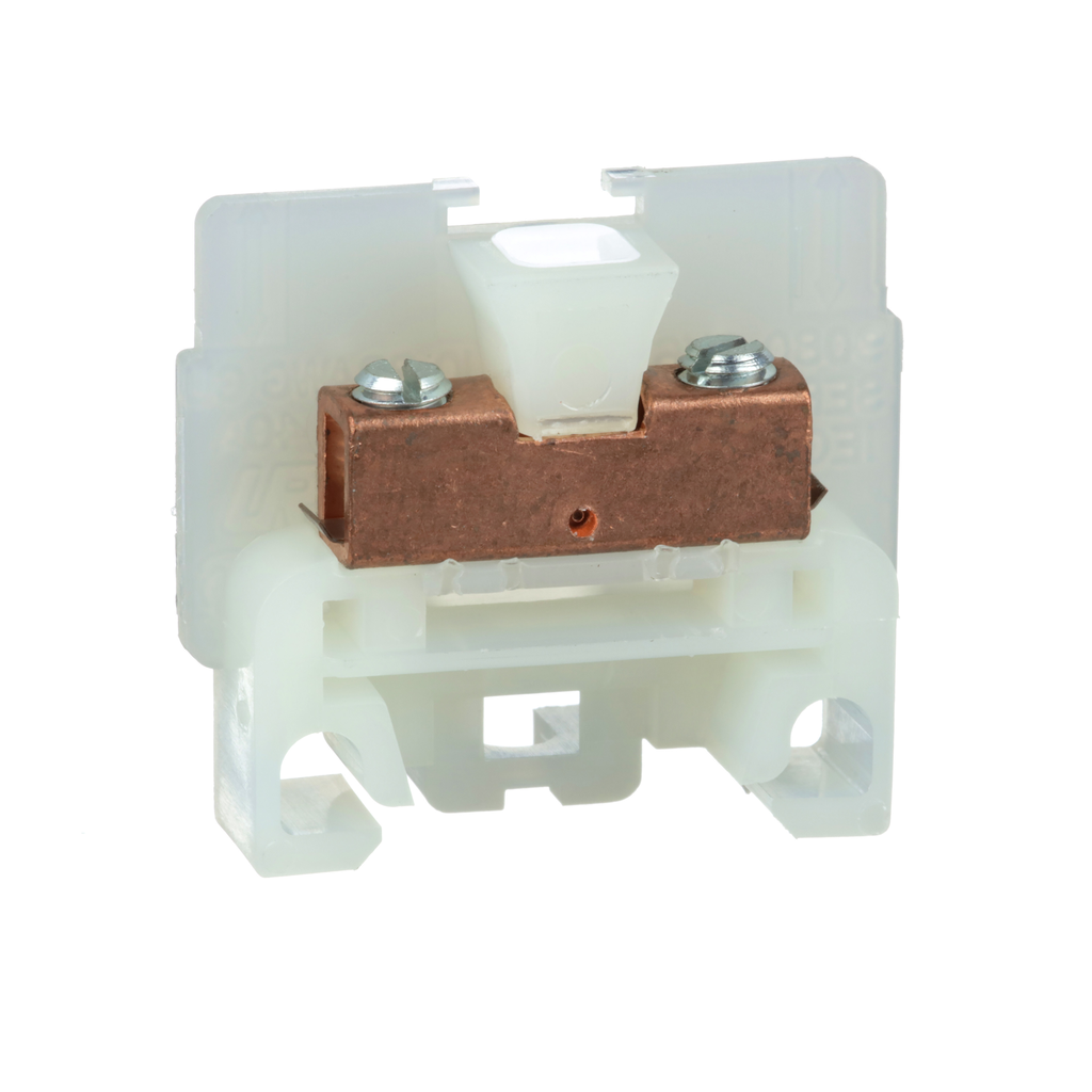 9080GK6 – Terminal block, Linergy, box connector, natural colored block, 40A, 600 V