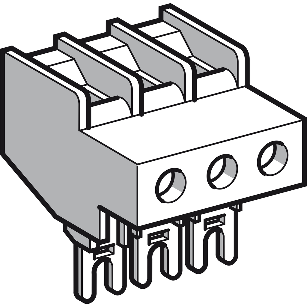 Mayer-DDS-TeSys Deca - Terminal block - 4P - Screw clamp-1