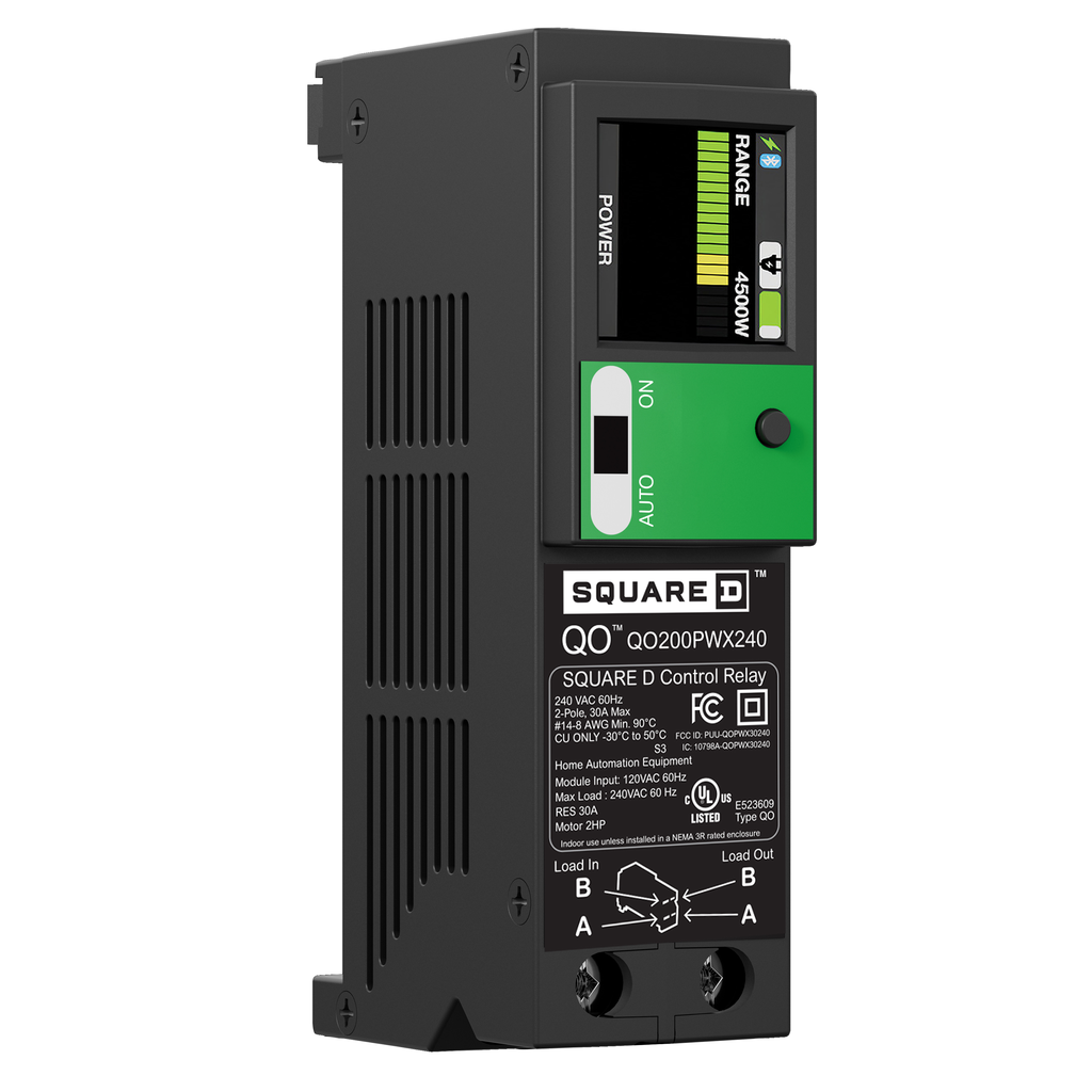 QO200PWX240 – Control Relay, Square D, QO, 30A (Max), 240V