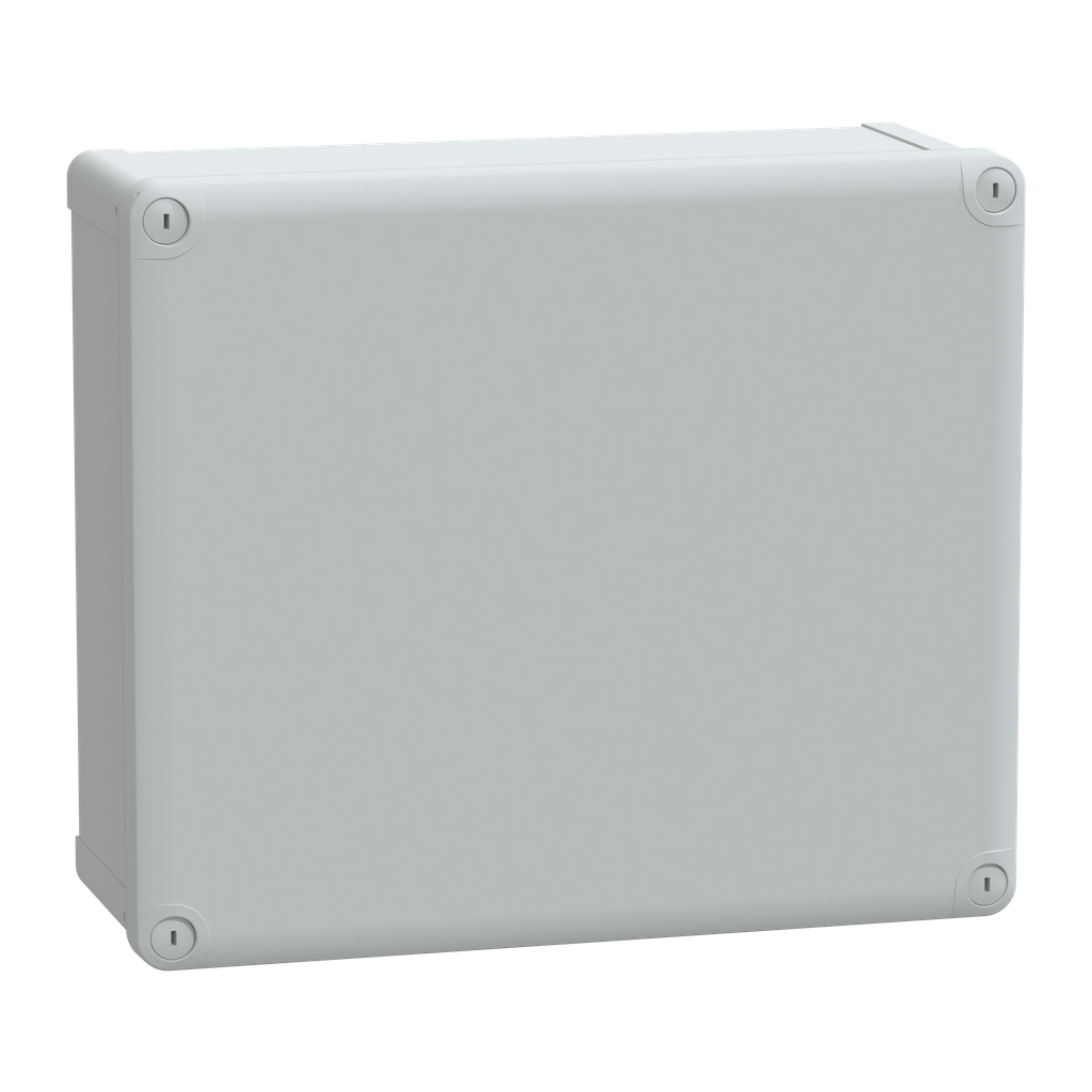 NSYTBS342912 – ABS box IP66 IK07 RAL7035 Int.H325W275D120 Ext.H341W291D128 Opaque cover H20