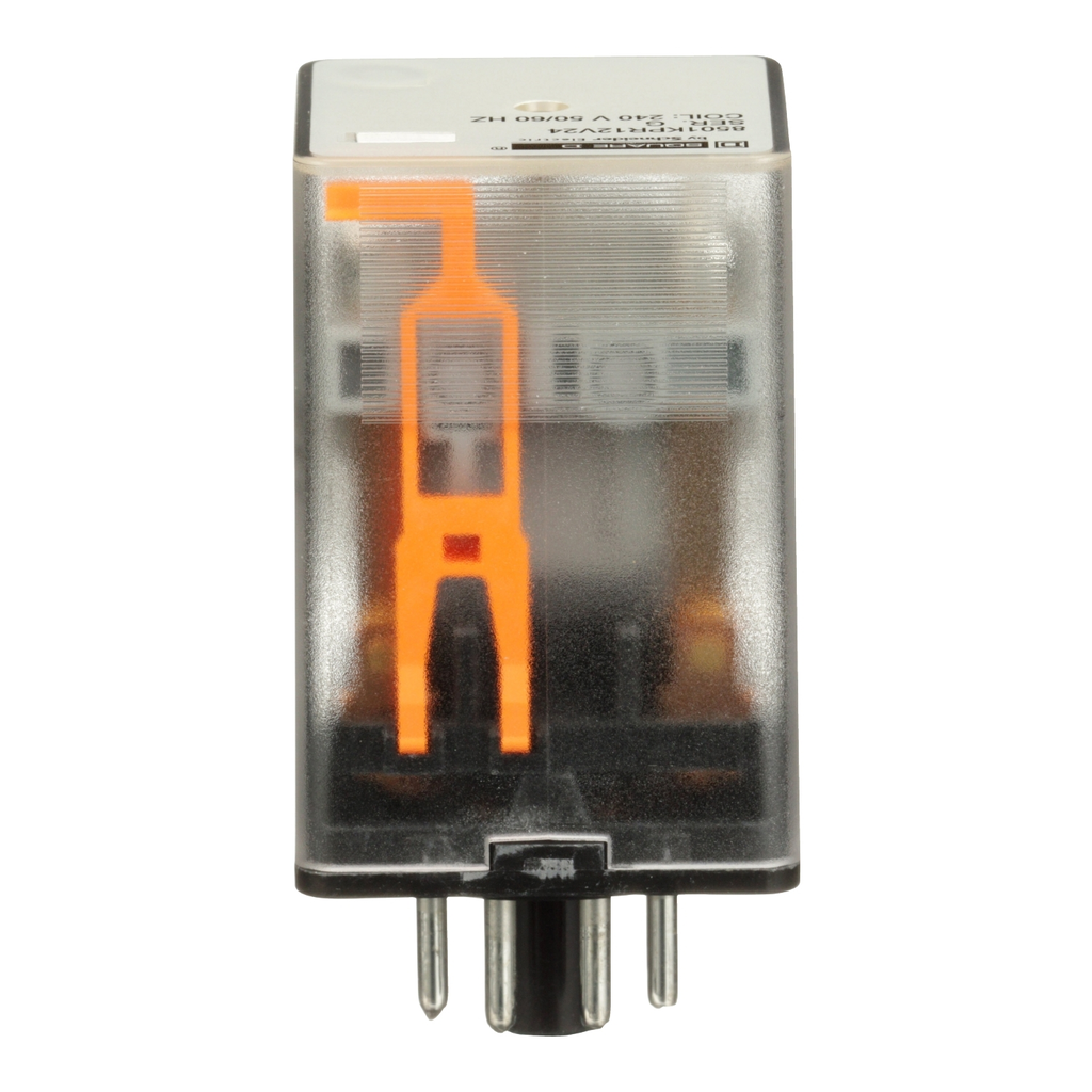 Mayer-DDS-Relay, Harmony 8501K, DPDT, 8 pins, coil, 10A resistive at 120V AC, 240V AC, 1 HP at 277V AC, 2NO + 2NC-2