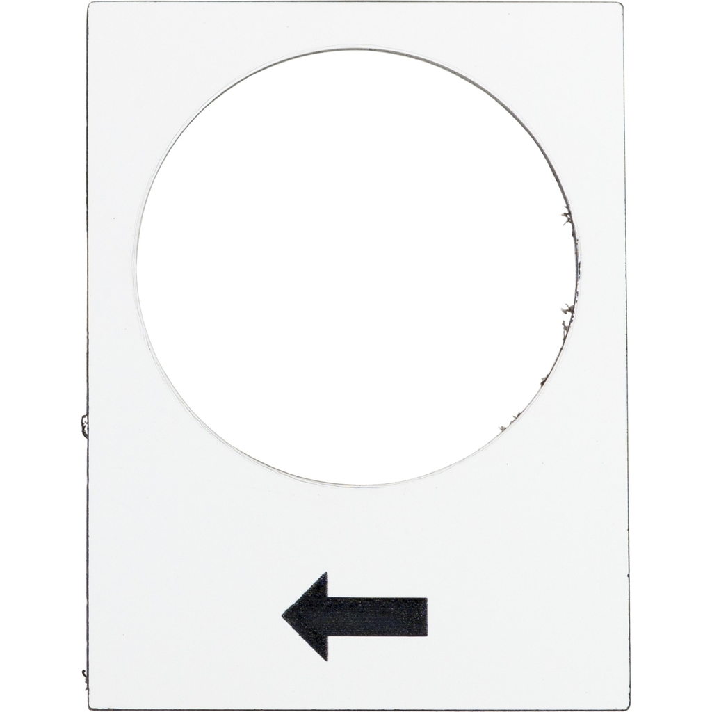 Mayer-DDS-Marked legend, Harmony XAC, legend, 30x40mm, white, raise or right, slow-1