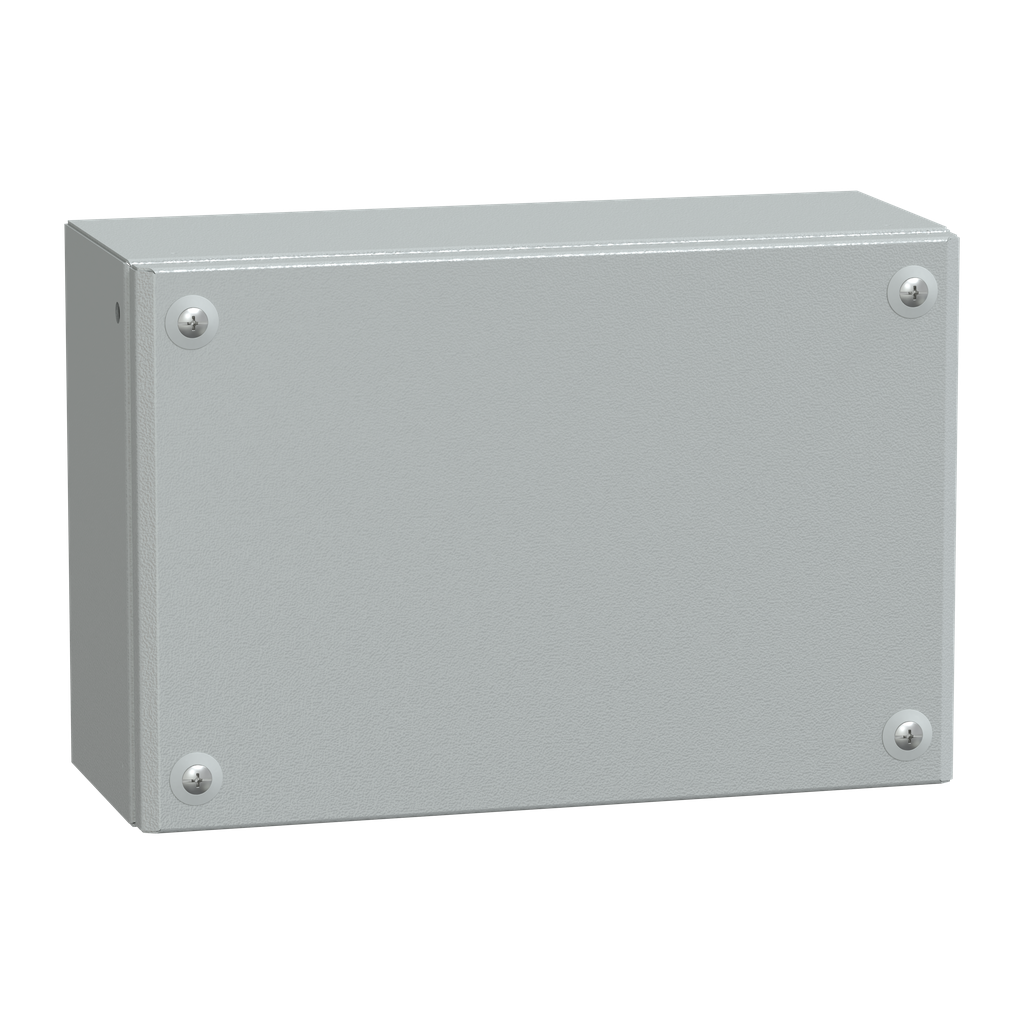 NSYSBM203012 – Metal industrial box plain door H200xW300xD120 IP66 IK10 RAL 7035