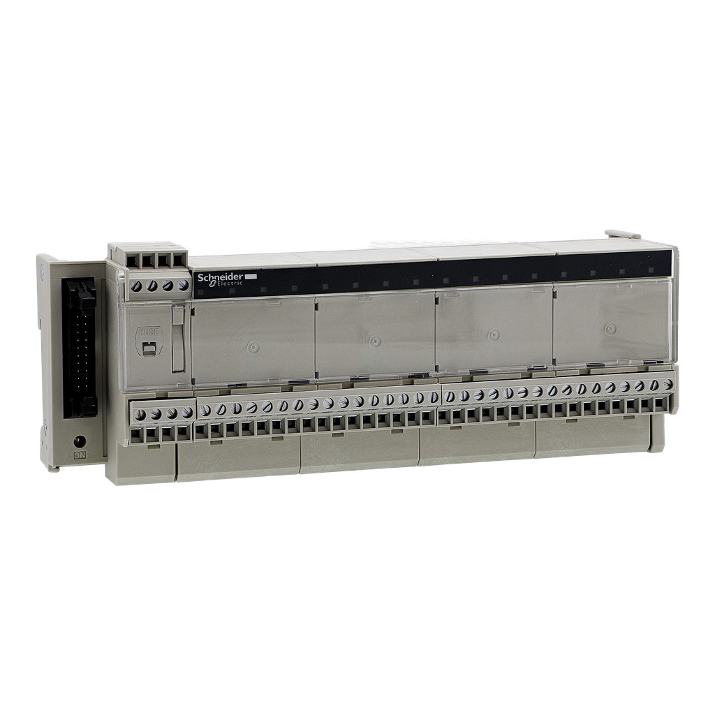 ABE7R16S212 – sub-base – soldered electromechanical relays ABE7 – 16 channels – relay 10 mm