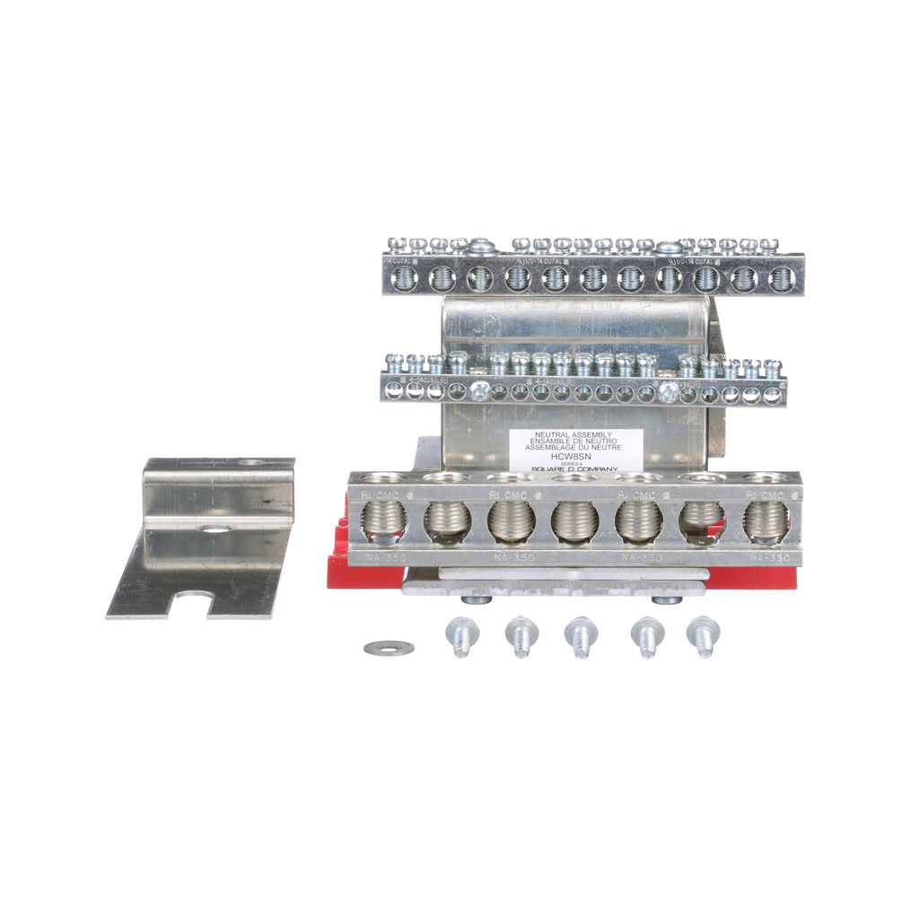Mayer-DDS-Solid neutral assembly kit, I-Line panelboard, HCP, 800A, aluminum neutral bar, copper neutral plate and riser-2