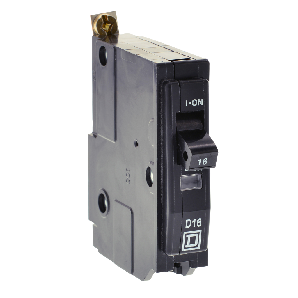 QOBXD110 – Mini circuit breaker, QO, 10A, 1 pole, 240/415VAC, 3kA, bolt on