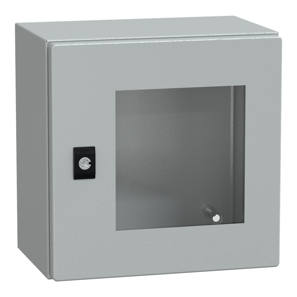 NSYCRN33200T – PanelSeT CRN tspt door w/o mount.plate. H300xW300xD200 IP66 IK08 RAL7035..