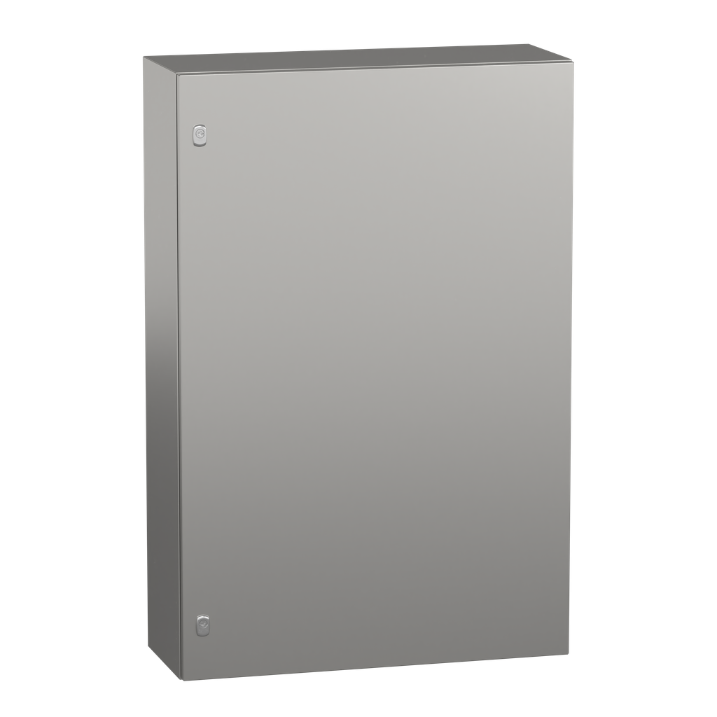 NSYS3X12830 – Wall mounted enclosure, PanelSeT S3X, stainless steel 304L, plain door, 1200x800x300mm, IP66