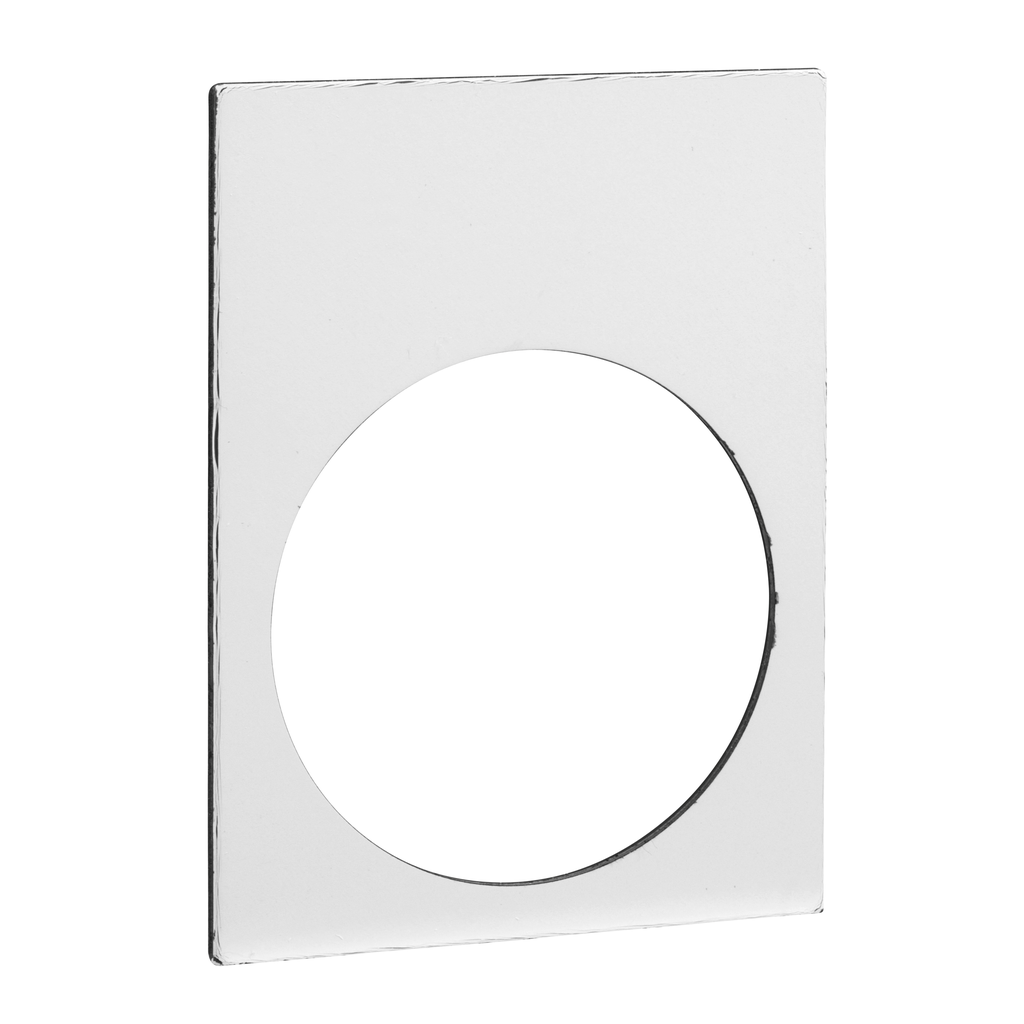 ZB2BY4101 – Blank legend, Harmony XAC, Legend plate, plastic, white or yellow background, 30x40mm, unmarked