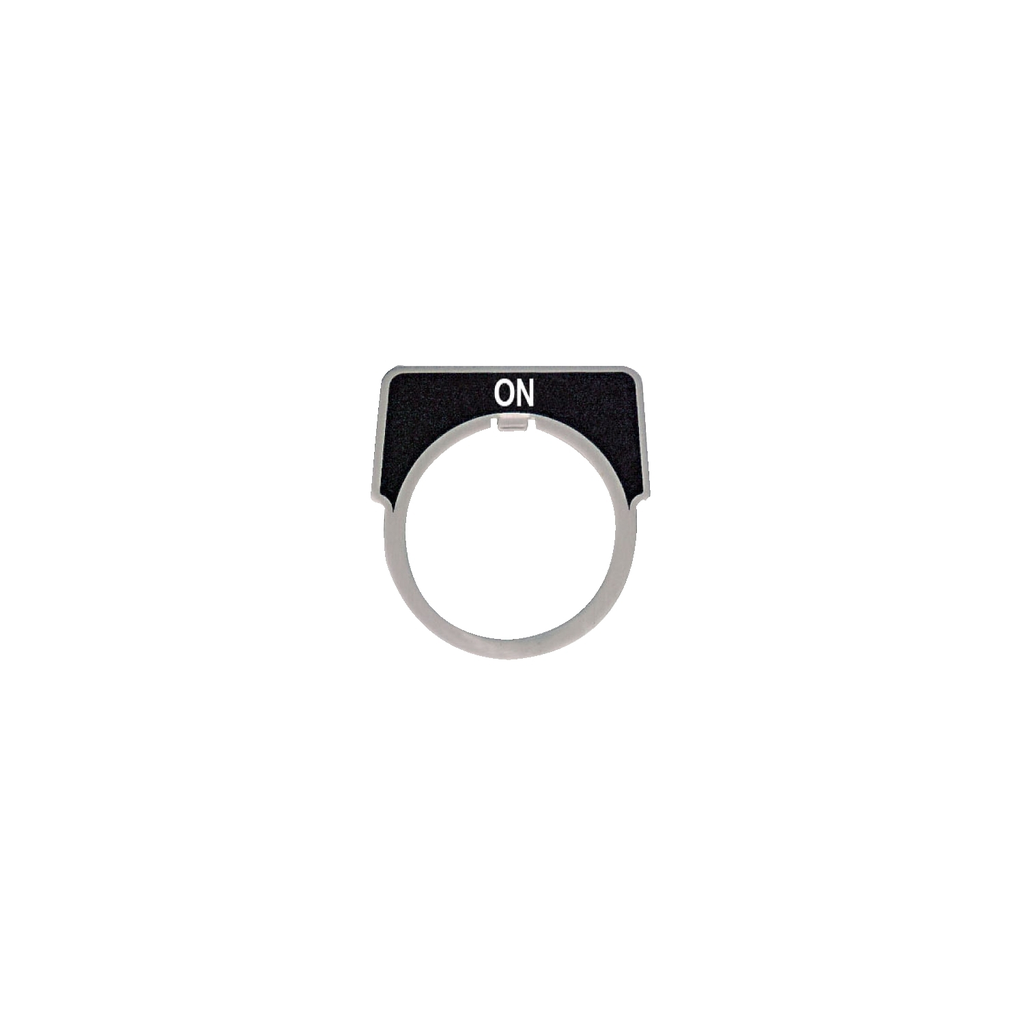Mayer-DDS-Legend, Harmony 9001K, Harmony 9001SK, 30mm, aluminium, black with silver letters, 40x43mm, marking ON-1