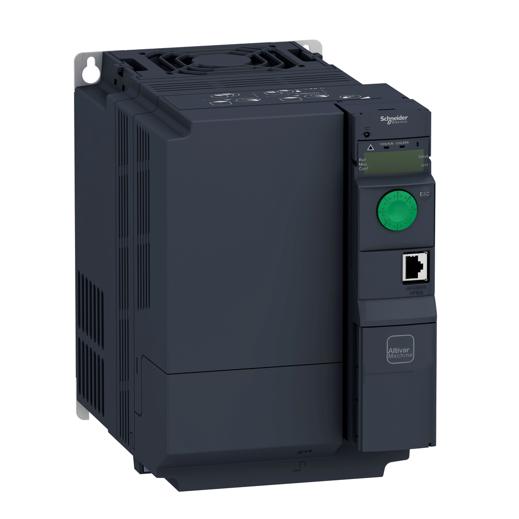ATV320U55N4B – variable speed drive, Altivar Machine ATV320, 5.5kW, 380 to 500V, 3 phases, book