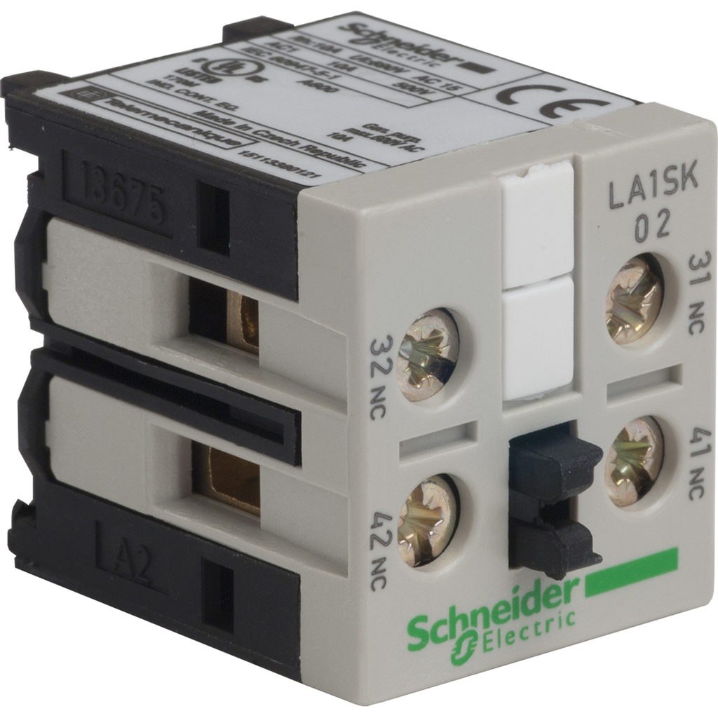 LA1SK02 – TeSys SK, auxiliary contact block, 2 NC