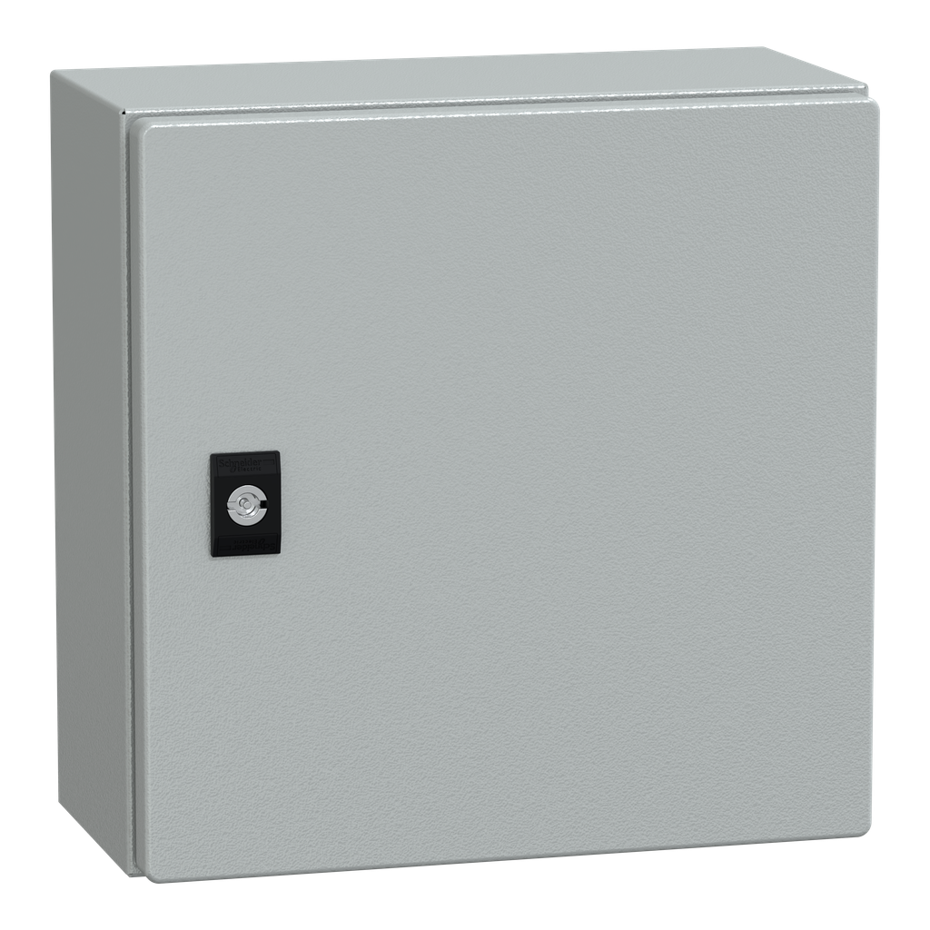 NSYCRN33150P – PanelSeT CRN plain door with mount.plate. H300xW300xD150 IP66 IK10 RAL7035..