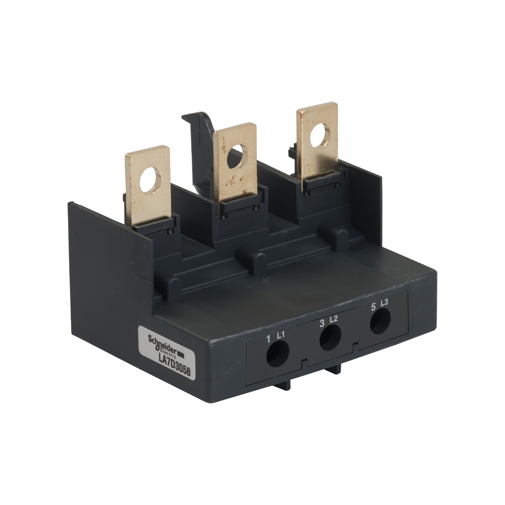 LA7D3058 – Adapter terminal block,TeSys Deca,for direct mounting of LR2D1**/LR3D1** on LC1D115-D150